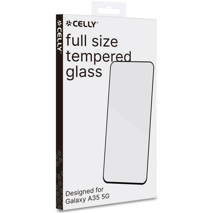 Vollglas-Displayschutz aus gehärtetem Glas für Galaxy A35 5G