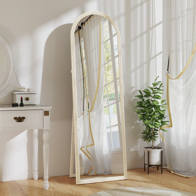 Miroir pleine longueur, 50 x 160 cm, sur pied, montage mural