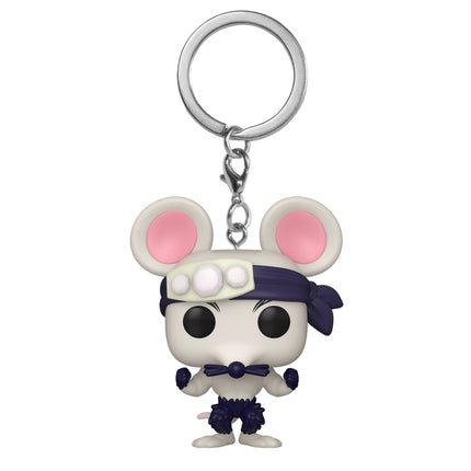 Funko Pop! Porte-clés : Demon Slayer - Souris Musculaire, 10 Cm