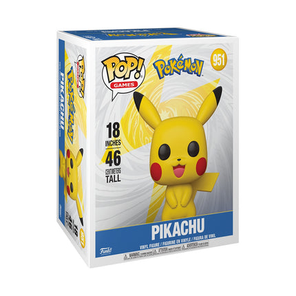 Funko Pop! Méga figurine en vinyle : Pokémon - Pikachu