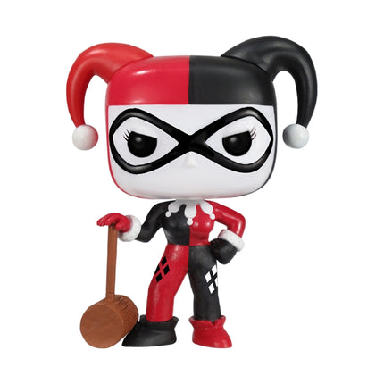 Funko Pop! Figurine en vinyle : Dc - Harley Quinn avec Mallet