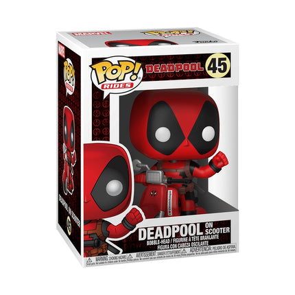 Funko Pop! Vinylfigur: Deadpool – Deadpool & Motorroller