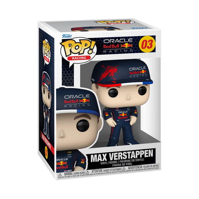 Funko Pop! Vinylfigur: Formel 1 – Max Verstappen