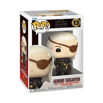 Funko Pop! Figurine en vinyle : Maison du Dragon - Aemond Targaryen (avec Chase)