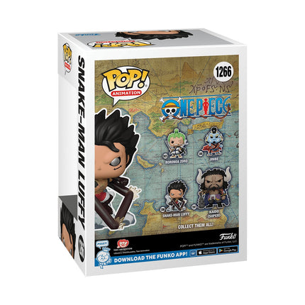Funko Pop! Figurine en vinyle : One Piece - Snake-Man Luffy