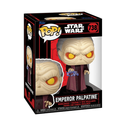 Funko Pop! Figurine Vinyle : Star Wars - Empereur Palpatine