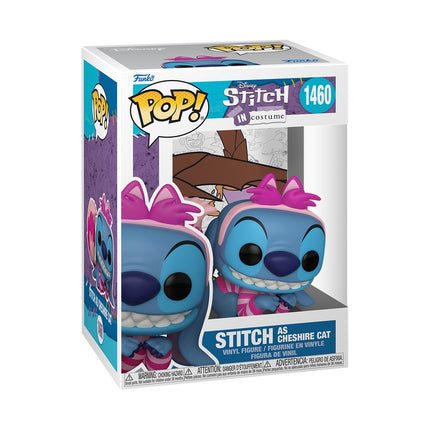 Funko Pop! Figurine en vinyle : Stitch (Costume de chat du Cheshire)