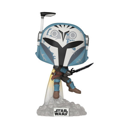 Funko Pop! Vinylfigur: The Mandalorian – Bo-Katan mit Dunkelschwert und Jetpack