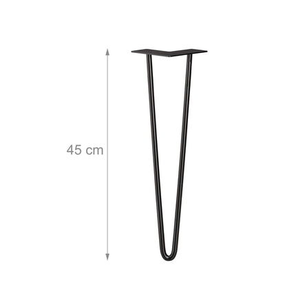 Lot de 4 épingles à cheveux pour pieds de meubles