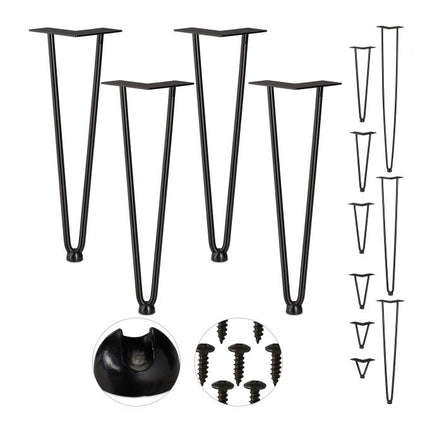 Möbelbein-Haarnadel 4er-Set