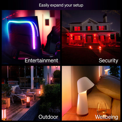 GU10 LED-Lampen, 50W, Weiß & Farbe, 3er-Pack