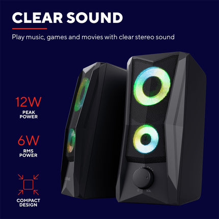 GXT 606B Javv Speaker Kit RGB