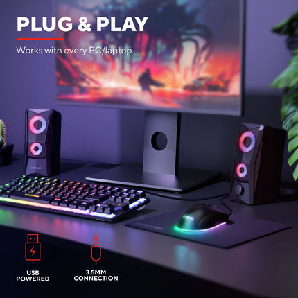 GXT 606B Javv Speaker Kit RGB