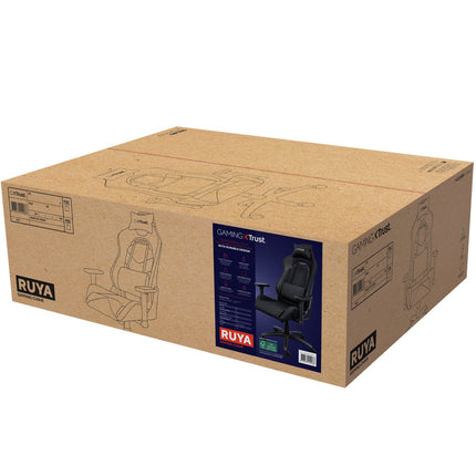 GXT 714 Ruya Gaming-Stuhl, Schwarz