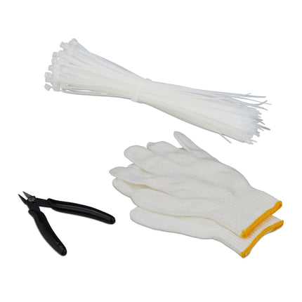 Voliere Drahtgitter, verzinkt, 6,3 x 6,3 mm, wetterfest