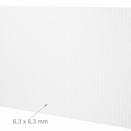 Voliere Drahtgitter, verzinkt, 6,3 x 6,3 mm, wetterfest