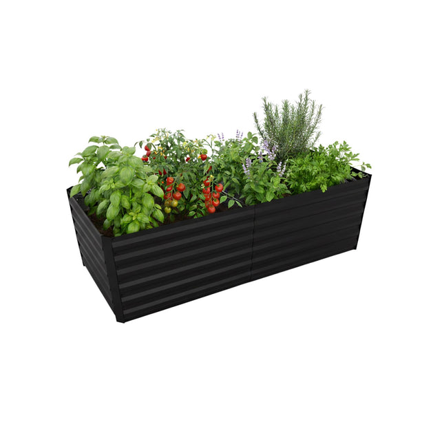 Potager surélevé en fer galvanisé