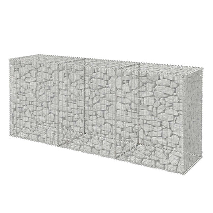 Gabion en acier galvanisé, 100 x 200 x 50 cm