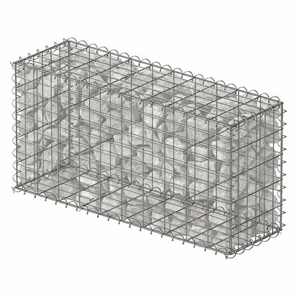 Gabion en acier galvanisé 100x50x30 cm