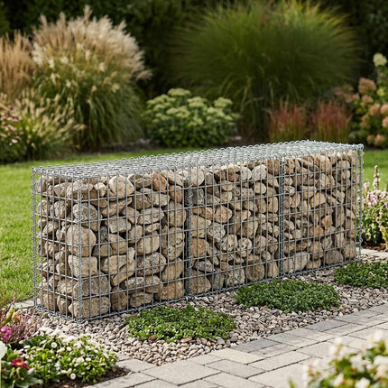 Gabion en acier galvanisé 100x50x30 cm