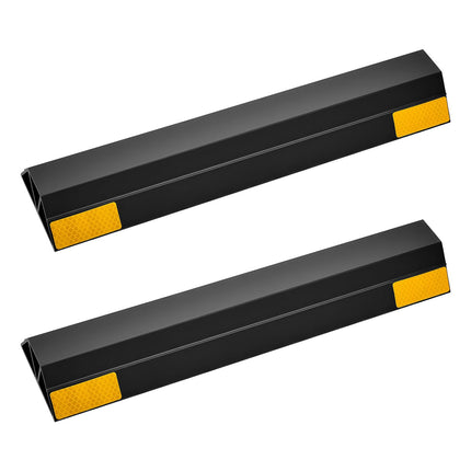 Garage Parking Stopper, 16 In, 2-Pack, Reflective