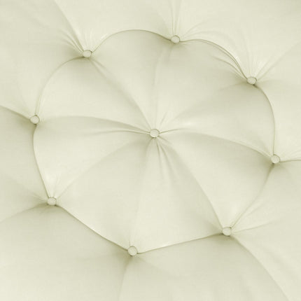 Beiges Polyester Mondstuhlkissen - 10 cm Polsterung
