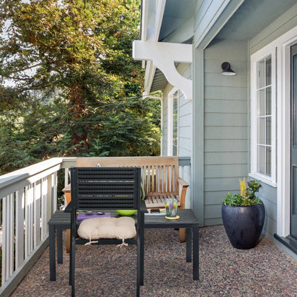 Ensemble de 4 chaises de jardin