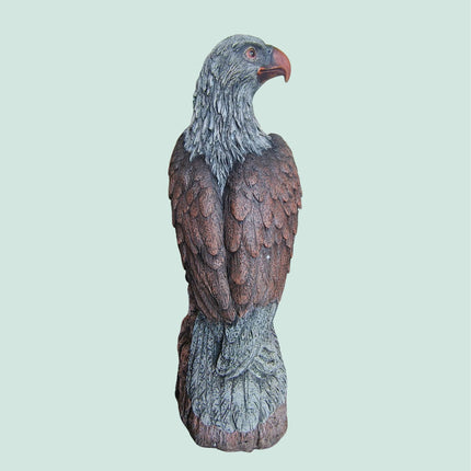 Statue d'aigle de jardin, en polyrésine résistante aux intempéries et aux UV.