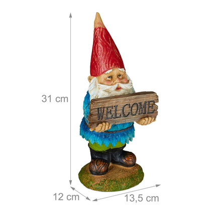 Elfe du jardin « Bienvenue