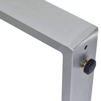 Gartensitzgruppe 5-teilig aus Aluminium mit Tisch aus gehärtetem Glas