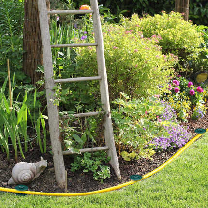 Gartenschlauchführungen mit Metall-Erdspießen, 6er-Pack
