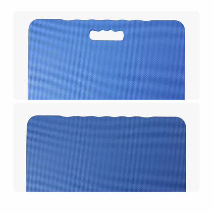 Genouillères de jardinage, en mousse EVA, lot de 2, bleues