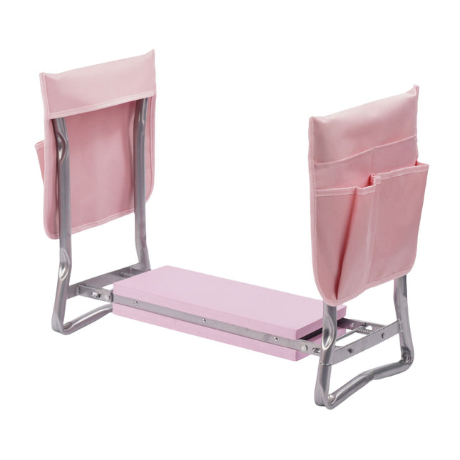 Banc de jardin avec poches et coussin