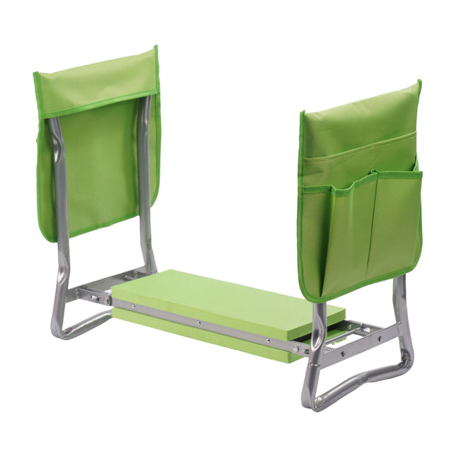 Genouillère de jardin avec poches - Siège pliable et rembourré