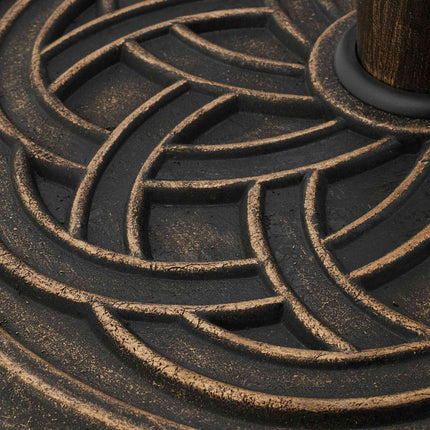 Pied de parasol de jardin, compatible avec les mâts de Ø 34 à 48 mm, robuste