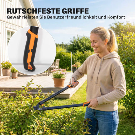 Ensemble de sécateurs de jardin, 2 pièces, lames résistantes à la rouille