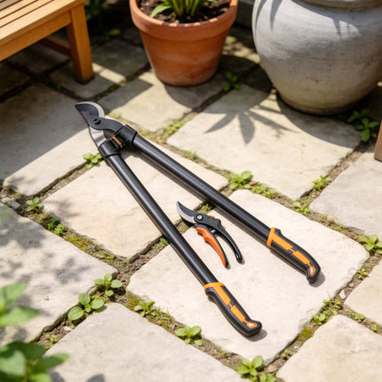 Ensemble de sécateurs de jardin, 2 pièces, lames résistantes à la rouille