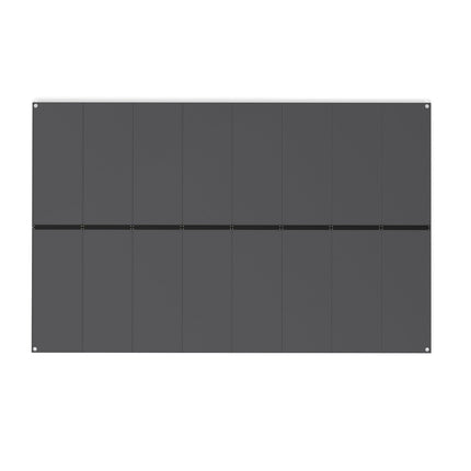 Plaque de base pour abri de jardin 343 x 215 cm, surface antidérapante