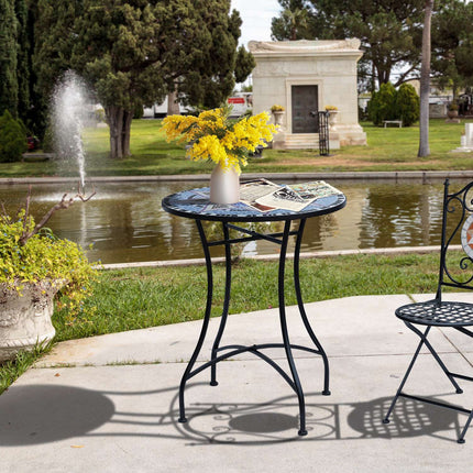 Table De Jardin® Table De Balcon Ronde Ø60 X H71 Cm
