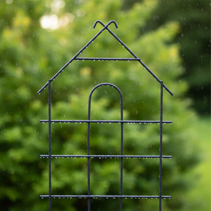 Gartenspalier 4er-Set, Rankhilfe aus Metall