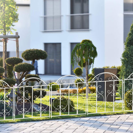 Clôture de jardin à 3 panneaux