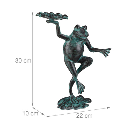 Gartenfigur Frosch