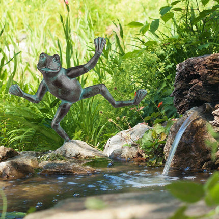 Gartenfigur Frosch