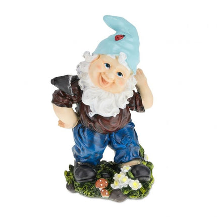 Nain de jardin avec pioche
