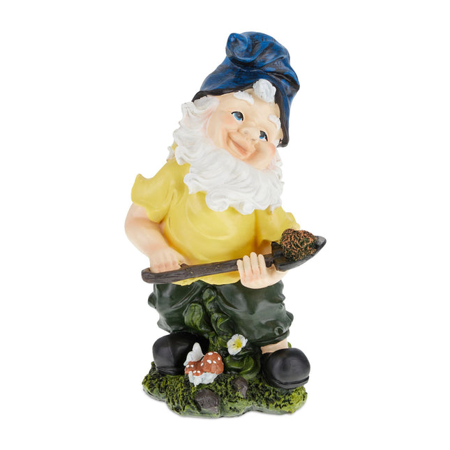 Nain de jardin avec pelle