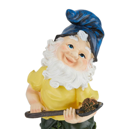 Nain de jardin avec pelle