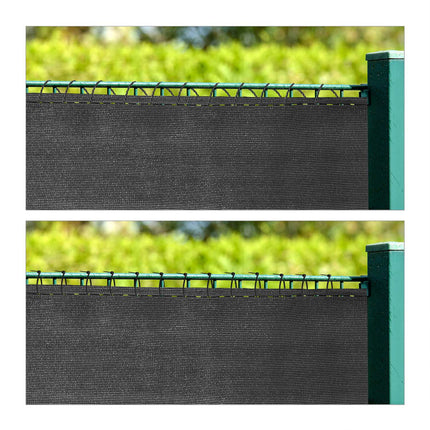 Paravent de jardin en anthracite de 1,2 m de hauteur