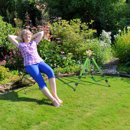 Arroseur de jardin avec support réglable