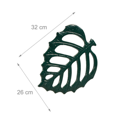 Marches de jardin en pierre et feuille