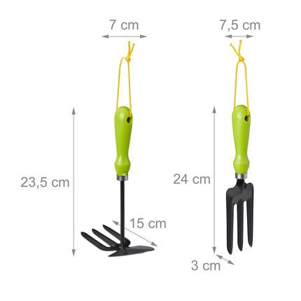 Ensemble d'outils de jardin 4 pièces